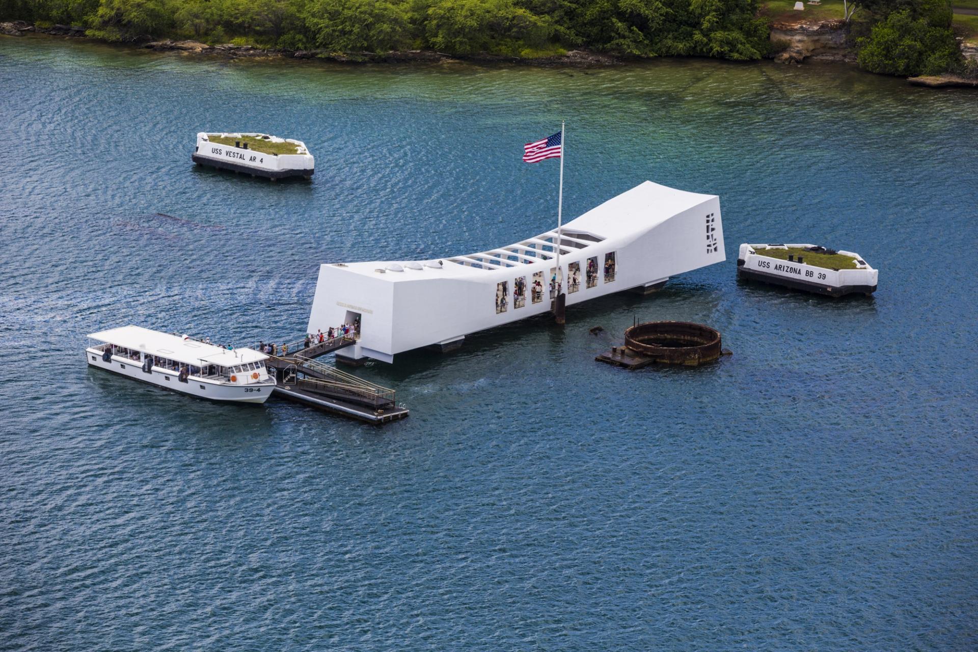 Pearl Harbour National Memorial, Honolulu, Hawaii 