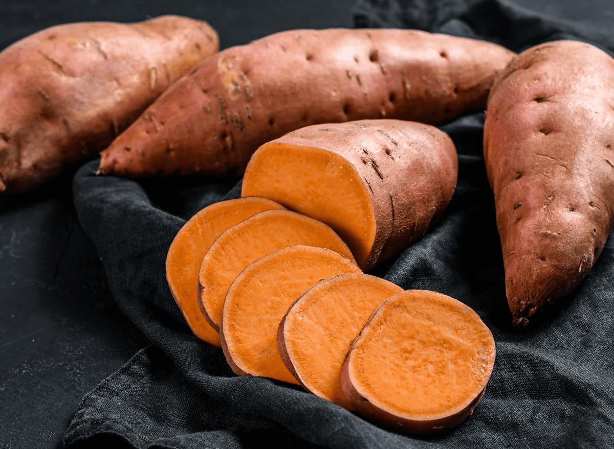 Sweet Potato - organic vegetables as best weight gain foods