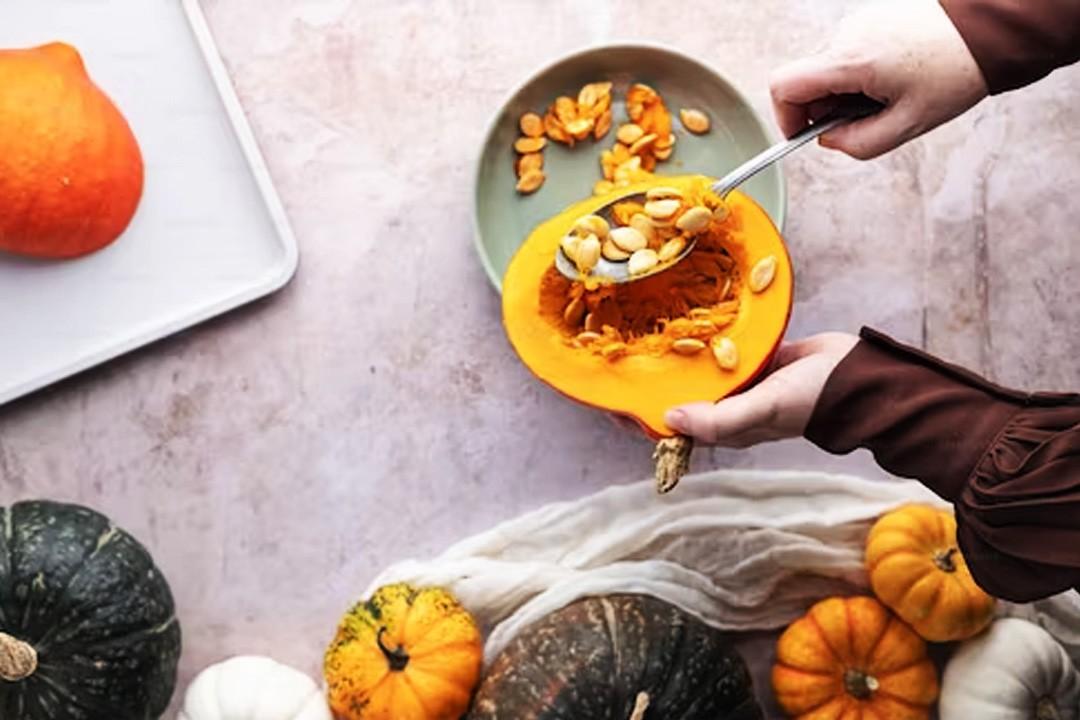 Pumpkin Seeds-Top 10 Foods For Hair Health 