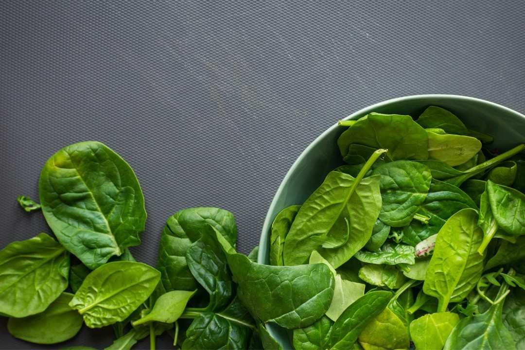 Spinach-Top 10 Foods For Hair Health