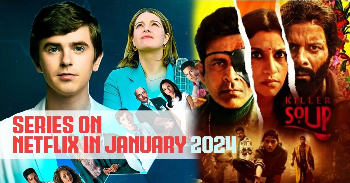 New Movies, TV, Original Series on Netflix in January 2024