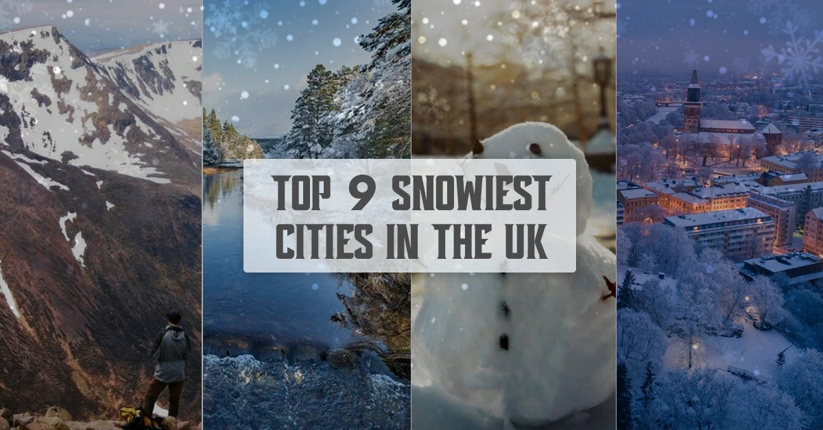 Top 9 Snowiest Cities in the UK