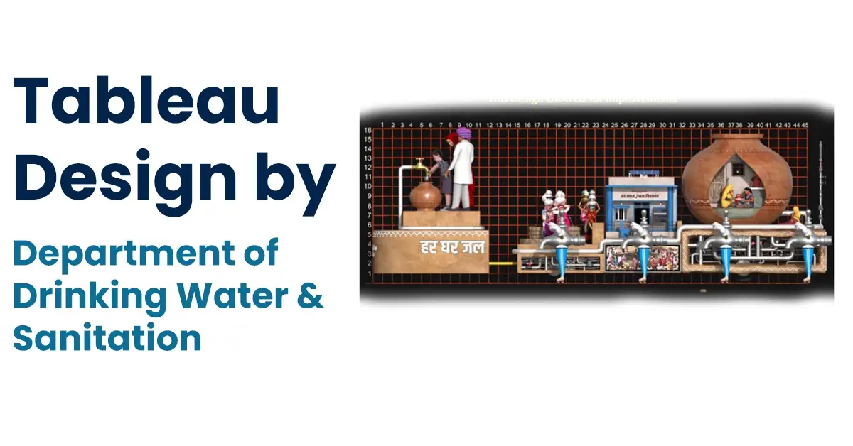 Tableau Designs- Department of Drinking Water & Sanitation