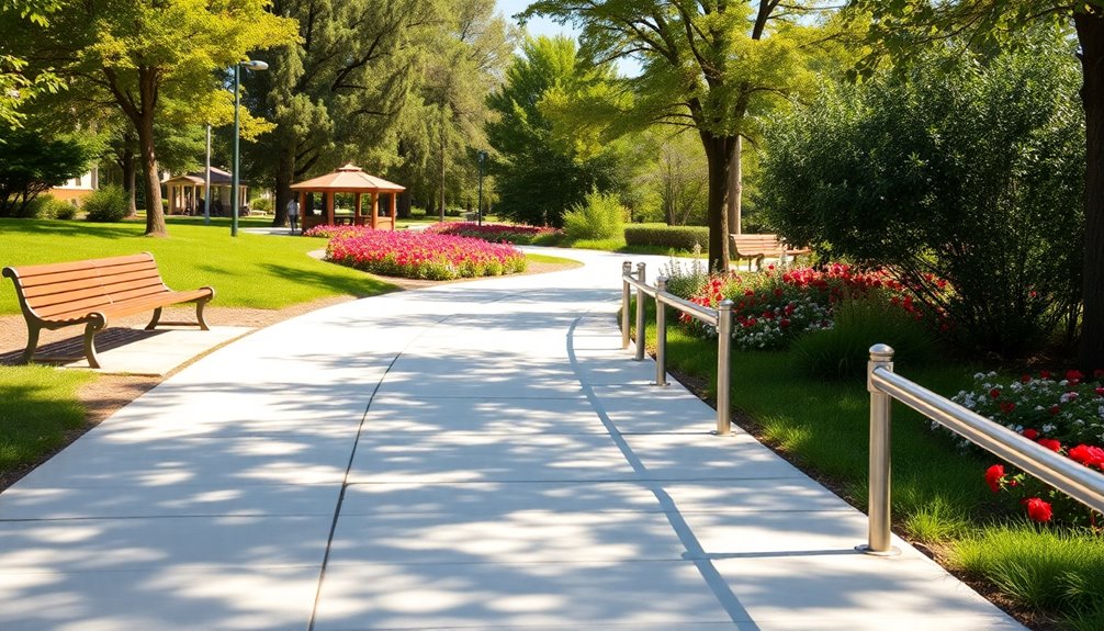 accessible outdoor facilities available