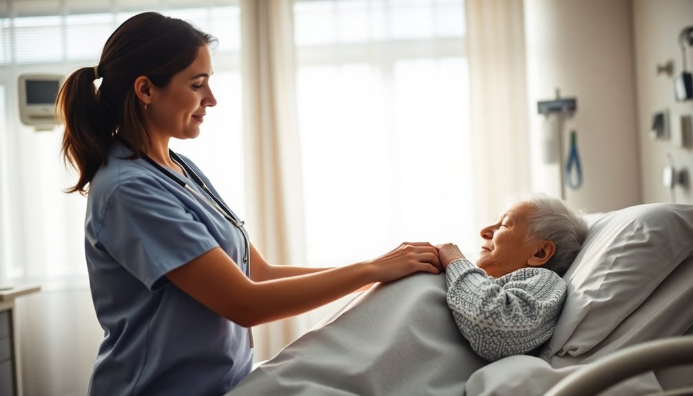 caregiving versus nursing roles