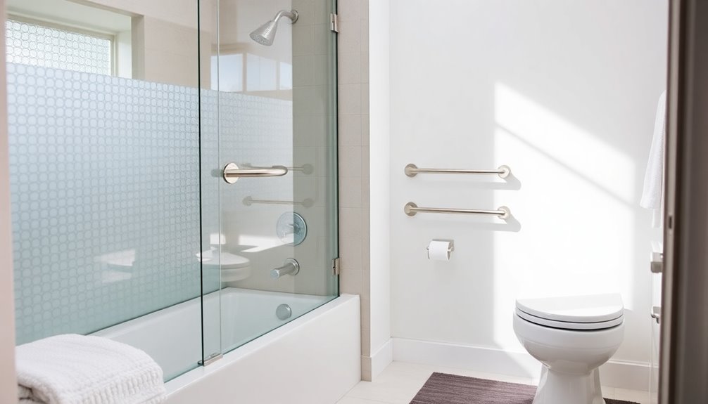 choosing elderly bathroom grab bars
