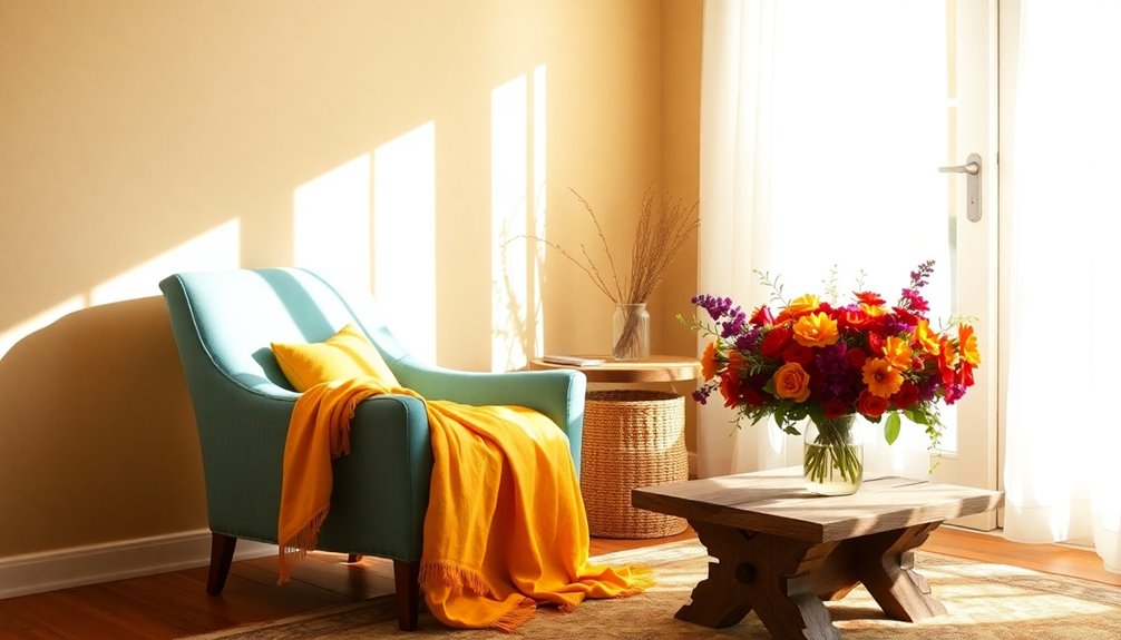 colorful elderly living spaces