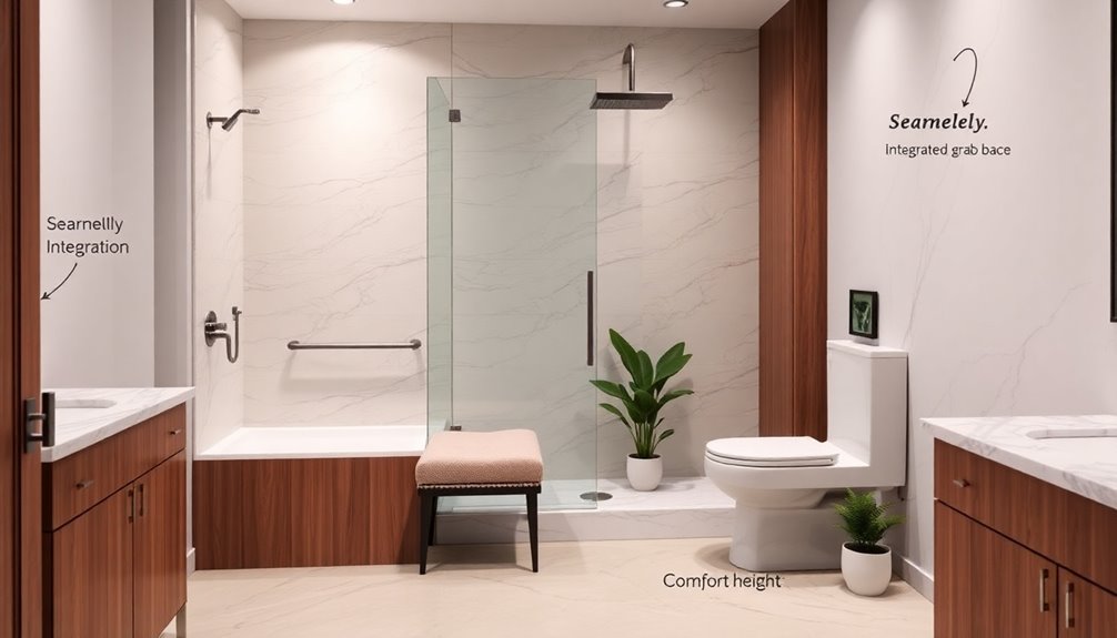 comfortable bathroom enhancements