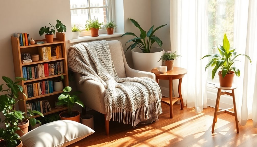 comfortable spaces for unwinding
