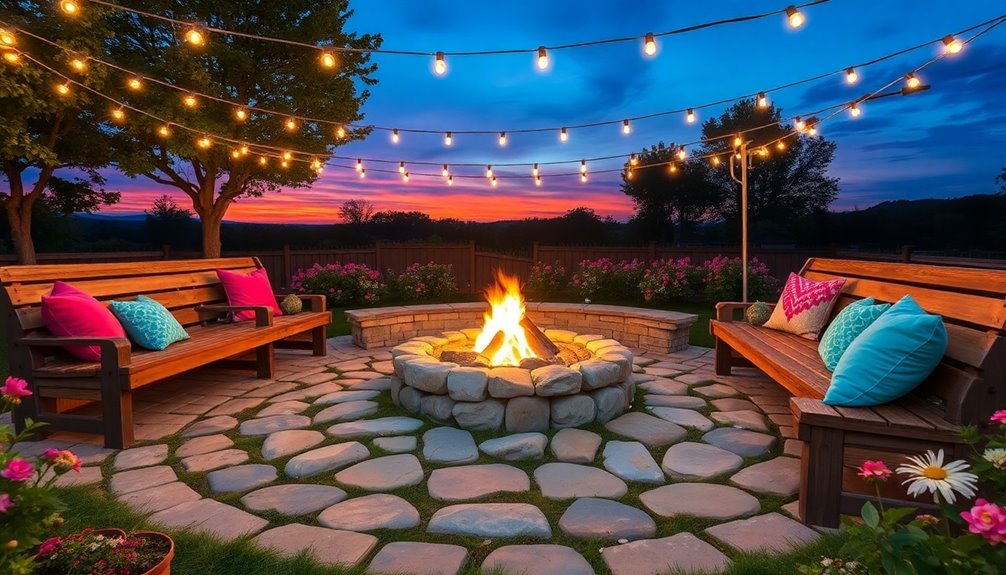 cozy outdoor firepit gatherings
