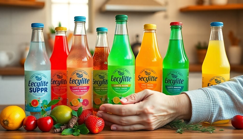 elderly electrolyte drink selection