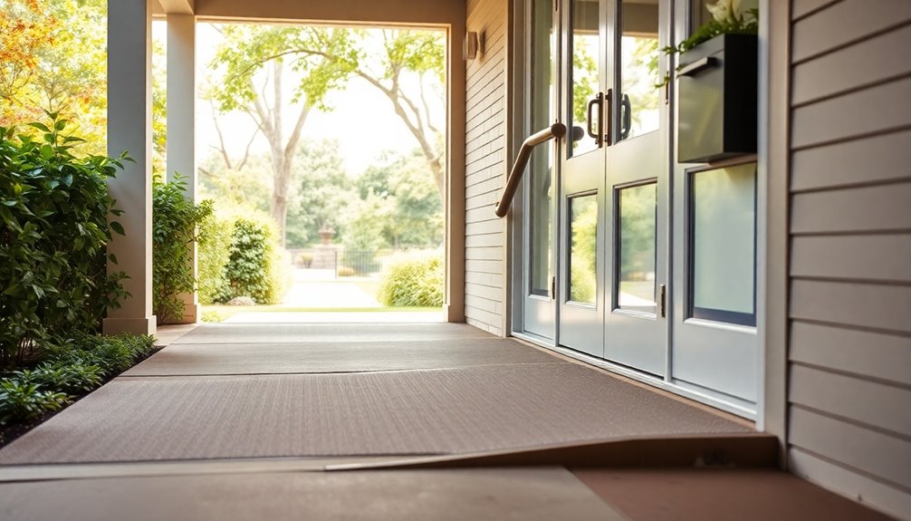 elderly friendly entryway design