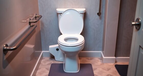 elderly toilet safety features