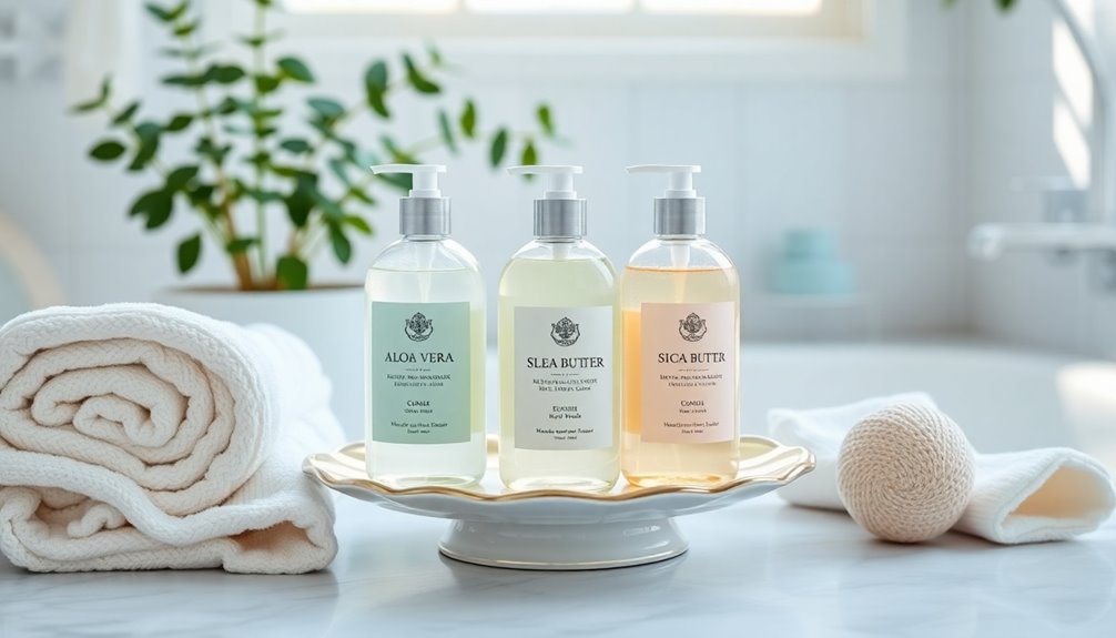 elderly woman body wash considerations