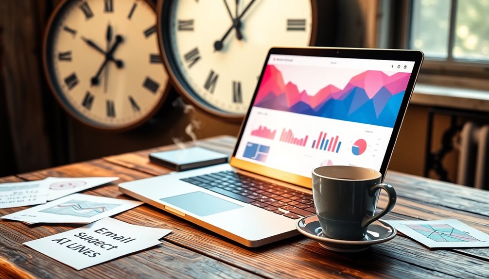 email timing and subject
