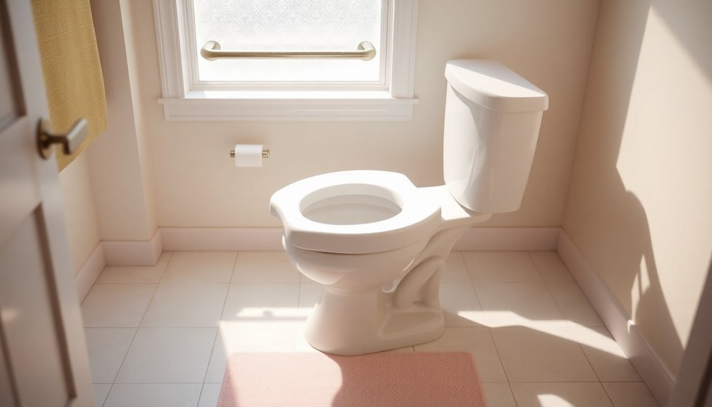 enhanced toilet seat comfort