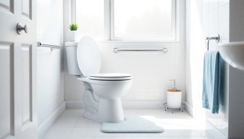 install elevated toilet seat