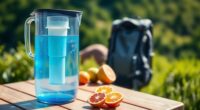 portable water filter pitchers