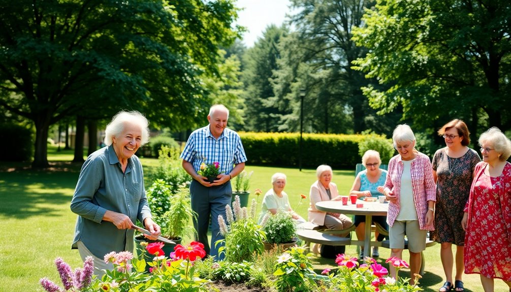 promote senior social interaction