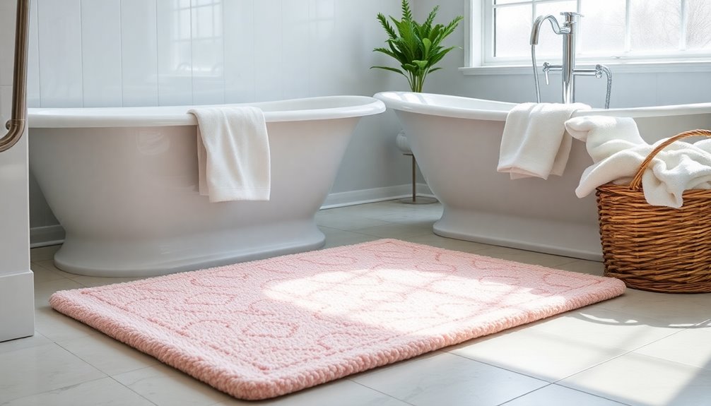 safe and comfortable bath mats