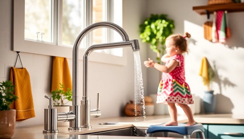 safe and practical faucets