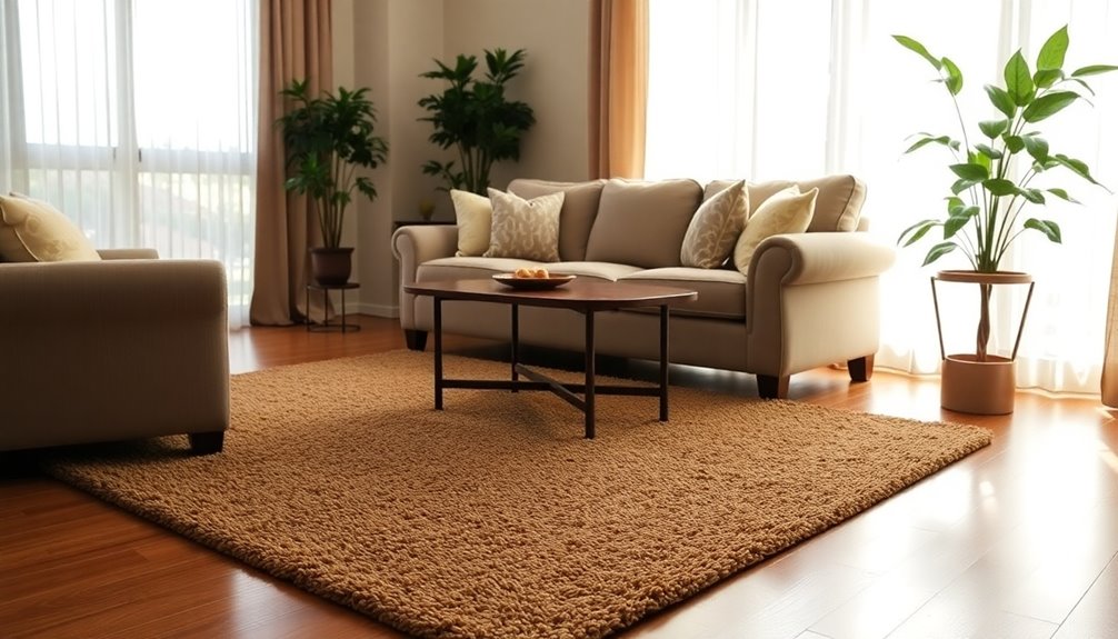 safety with non slip rugs