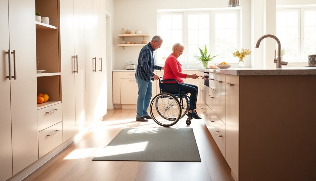 senior friendly kitchen modifications