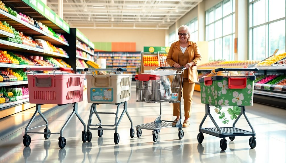 shopping cart for elderly
