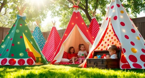 teepees for imaginative play