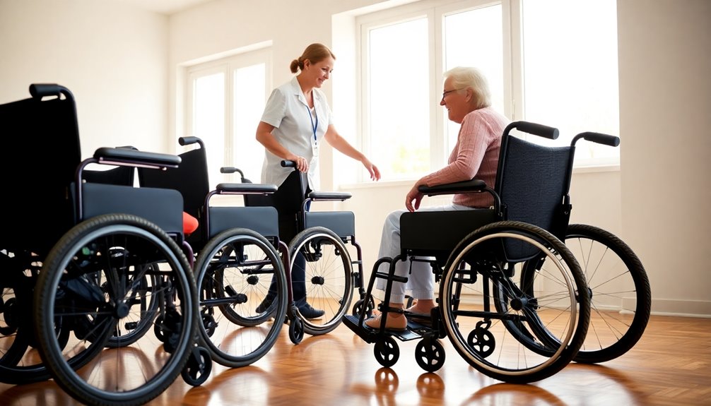 wheelchair selection for seniors