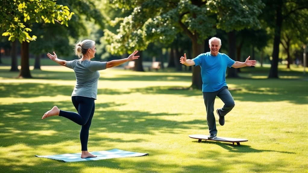 balance exercises for seniors