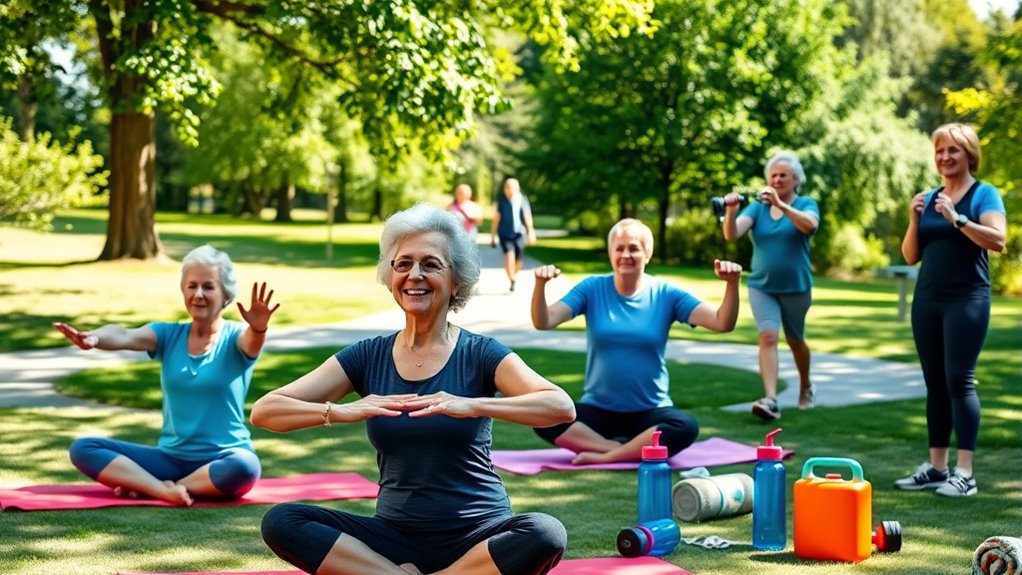 balanced exercise program elements