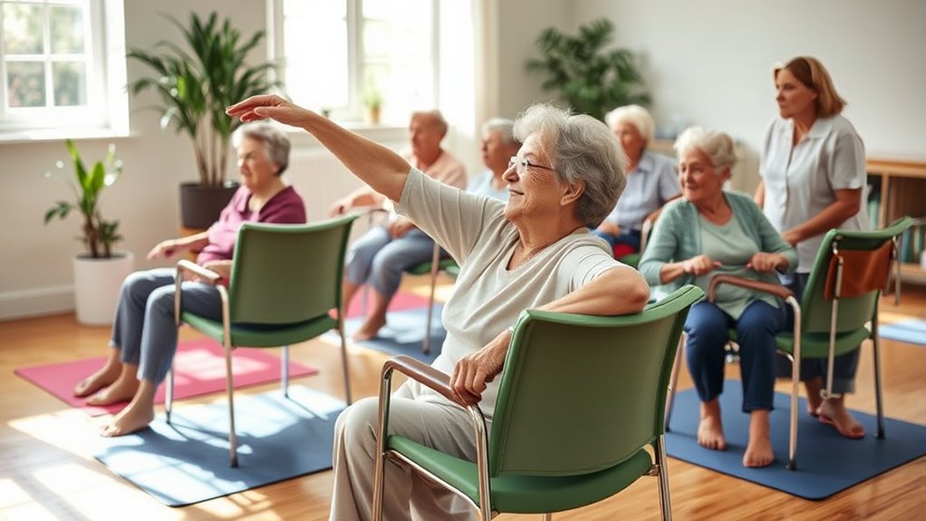 chair fitness promotes senior health