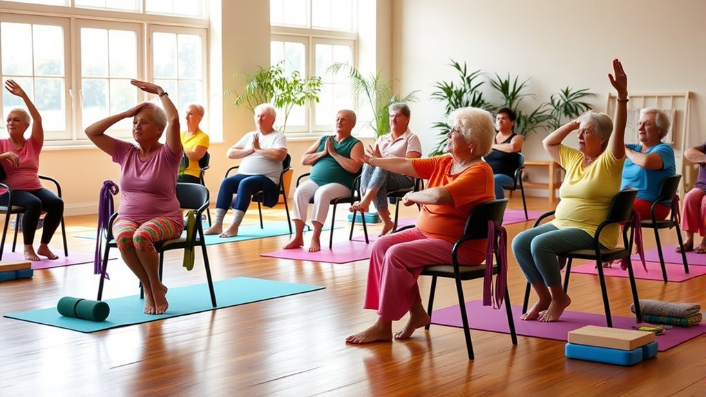 chair yoga essential items