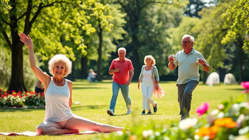 exercise promotes healthy aging