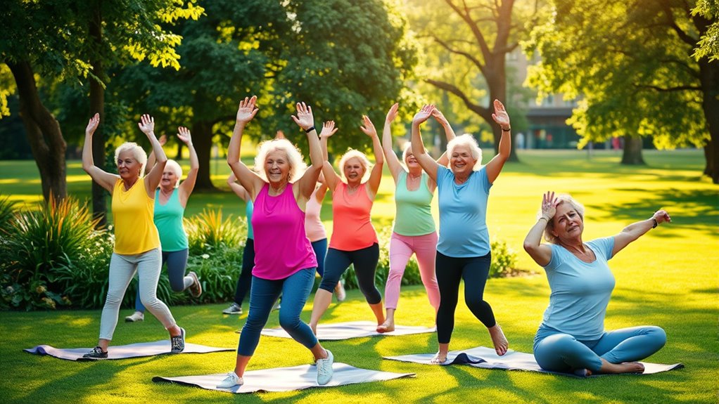 exercise promotes senior health
