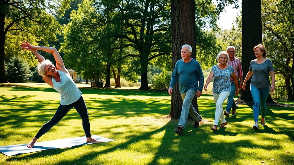 exercise promotes senior health