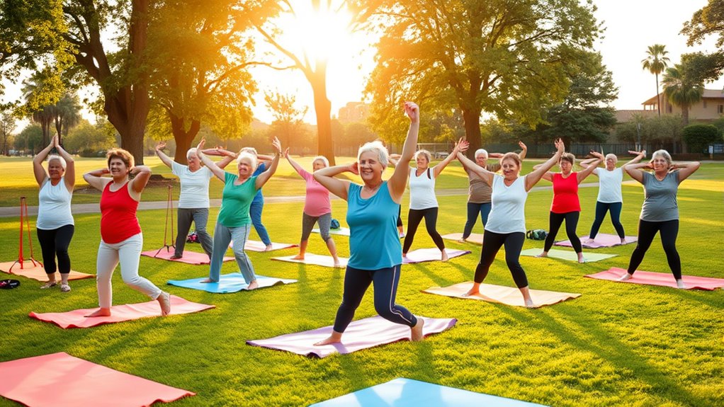 exercising with safe posture