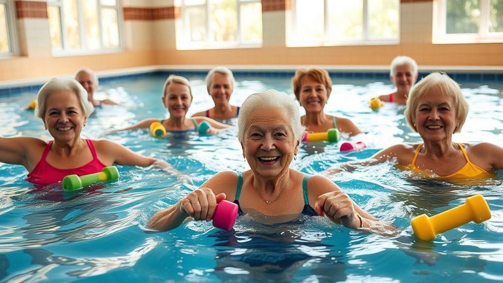 gentle aquatic exercise for seniors