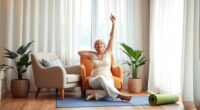 gentle chair yoga exercises