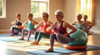 gentle core exercises for seniors