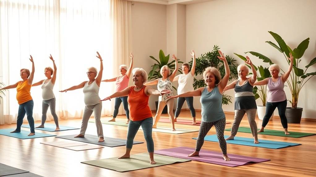 gentle hatha yoga practice