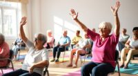 gentle seated exercises for seniors