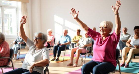 gentle seated exercises for seniors