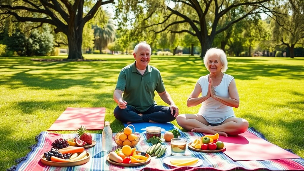 healthy eating and exercise