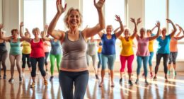 heart pumping senior aerobics classes