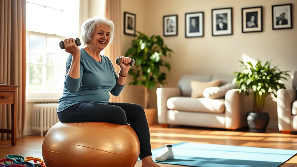 home based weight training for seniors