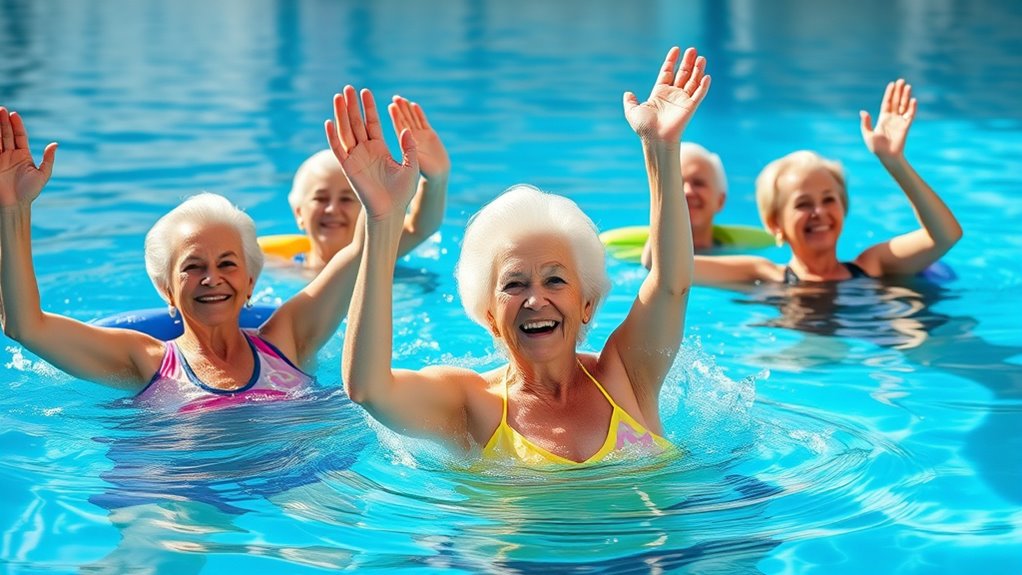 improve aquatic flexibility balance