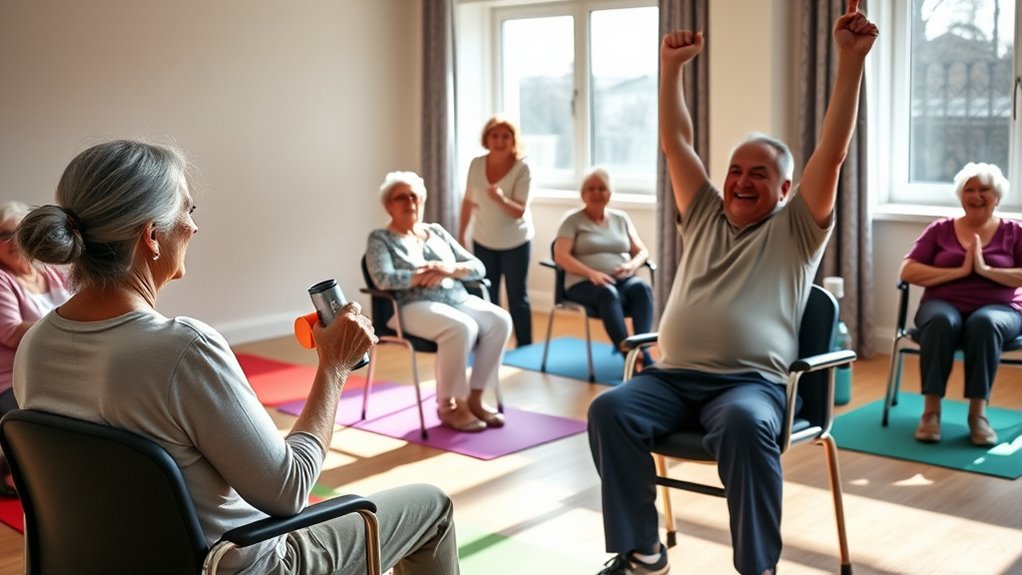 inclusive chair exercise options