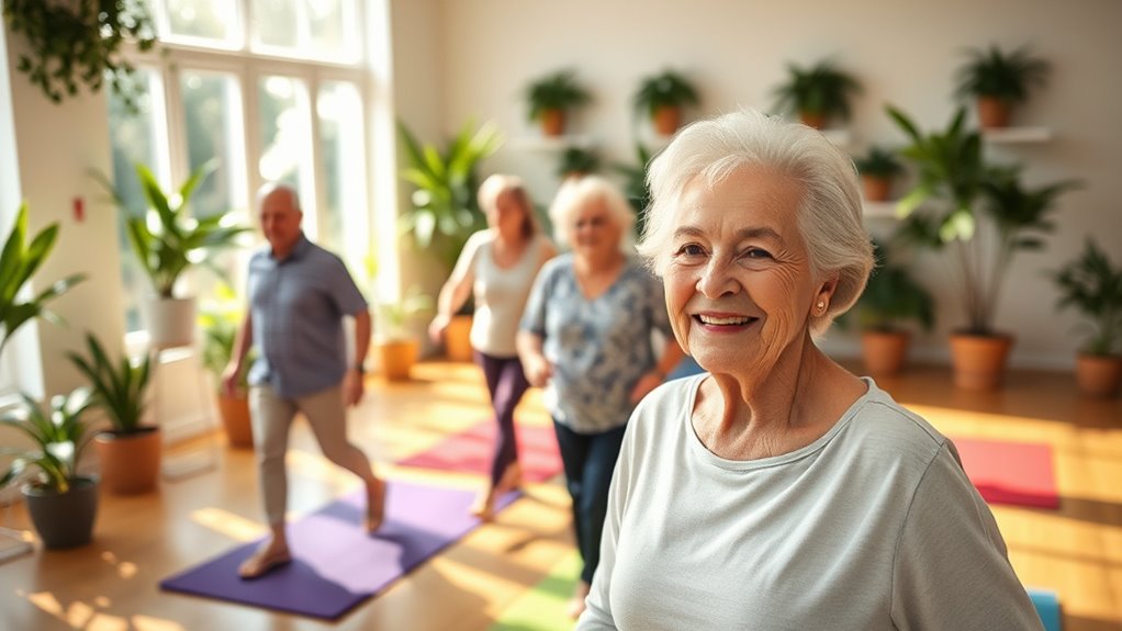 indoor walking promotes senior health